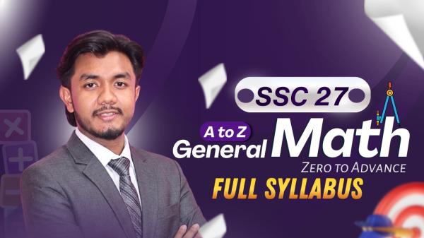 SSC 27 General Math Full Course